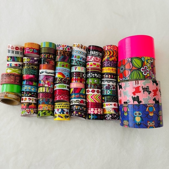 Colorful Decorative Tape Collection - Picture 1 of 12
